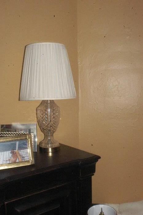 Large Crystal Waterford  lamp