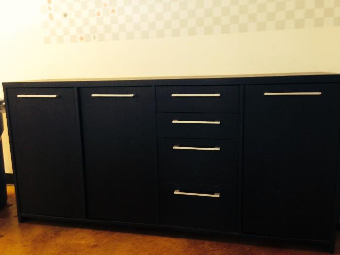 Black/brown sideboard