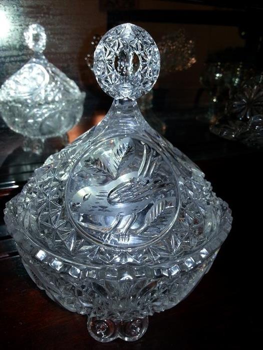 Lovely Covered Candy Dish