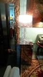 Kartel lamp and pedestal 