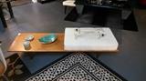 Mid Century Modern low table bench 