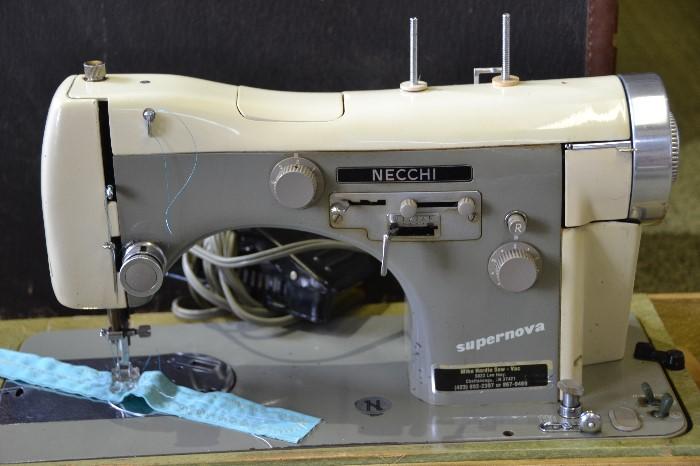 1955 Necchi Sewing Machine 