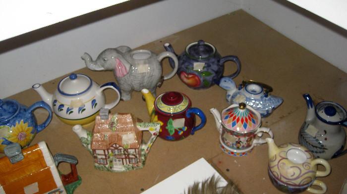 Many teapots