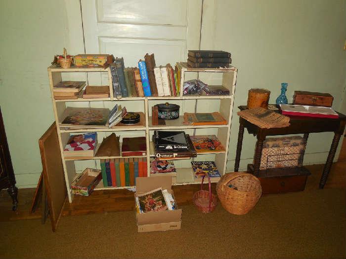 Bookcase  - old magazine and newspapers