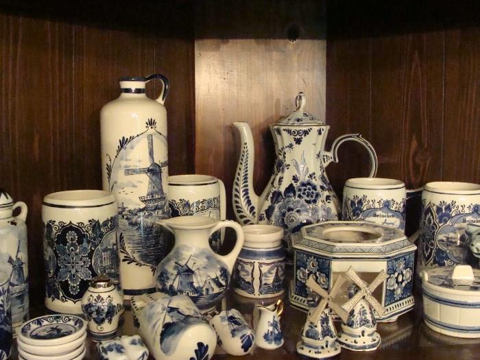 Collection of Blue Delft