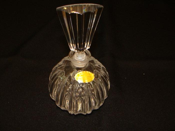 Vintage Crystal Perfume Bottle West Germany