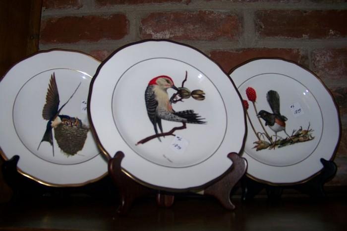 Spode bird plates - a total of 6 - all priced individually