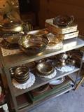 ilver Plate, Silver plated Servingware