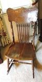 ANTIQUE WOOD ROCKER