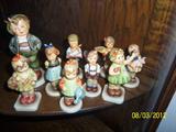HUMMEL FIGURINES -  10 COLLECTORS CLUB'S