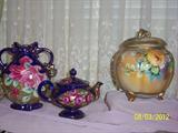 NIPPON  HAND PAINTED PORCELAIN  (FROM LATE 1800'S TO EARLY 1900'S)