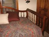 Beautiful Day Bed with trundle - Cherry wood I believe!