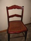 Wicker seat chair!