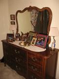 Extra nice dresser with mirror!