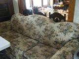 floral couch