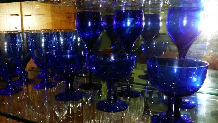 Sapphire Glassware