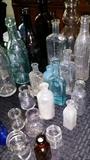 antique bottle collection