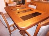 58 year old Custom Built Dining set.
