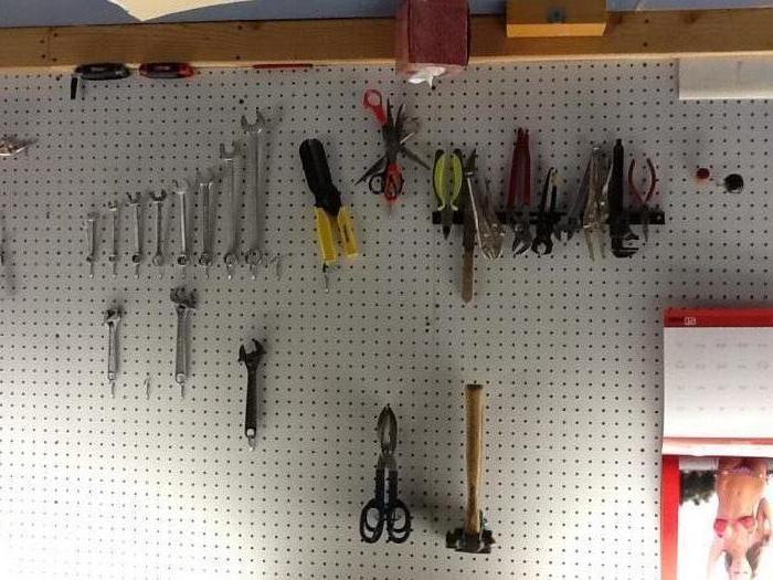 Tools of all sorts... very organized