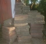 Pavers with patina at no extra charge! 4 colors - red, green, white and brick.