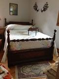 Antique full size bed