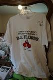 BJ Flores Heavyweight Championship Autographed T-Shirt
