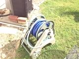 outdoor hose on reel