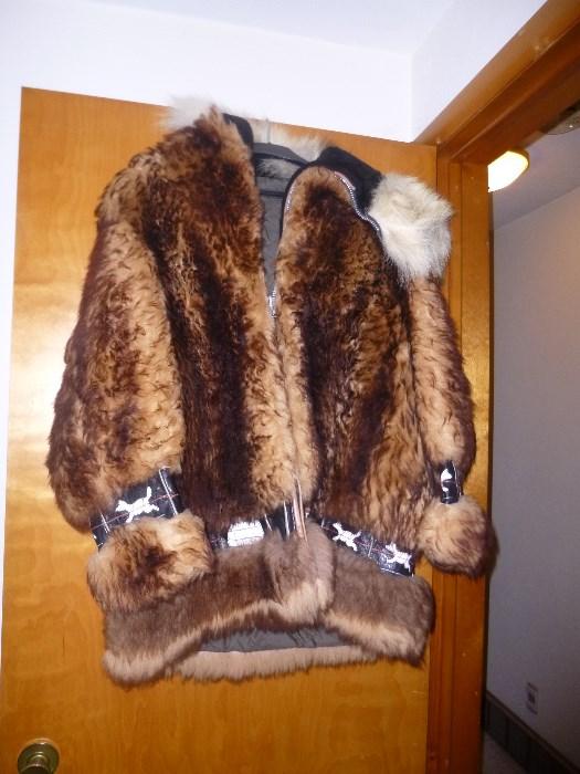 Coat made in Alaska