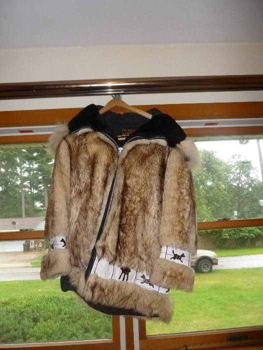 Coat made in Alaska