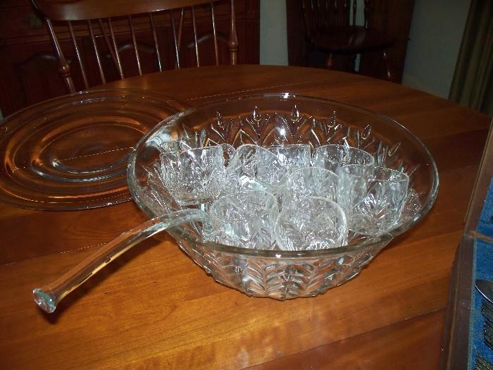 Punchbowl Set - with glass ladle