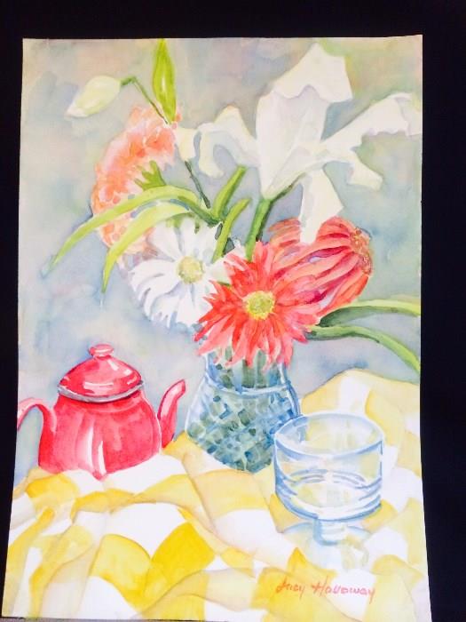 Original Watercolor Painting (Signed by Artist)