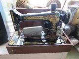 Early Portable Singer Sewing Machine