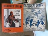 Black Americana Sheet Music and Black Cat Dance Sheet Music, plus more pieces 