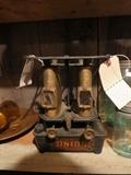 Union Double Burner Sad Iron Camping Stove 