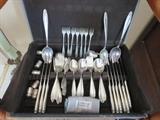 Set of International Sterling Silver Prelude Pattern, Service for 8 Plus 