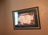 Lots of nice framed wall art 