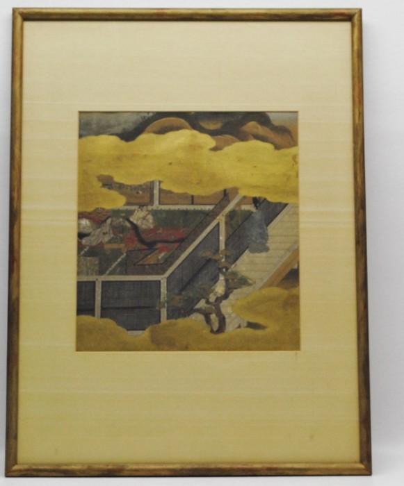 Antique 17th C. Tosa Tokngawa Japanese Painting