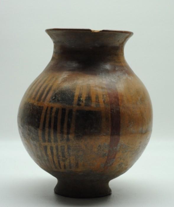 Pre Columbian Earthenware Pot