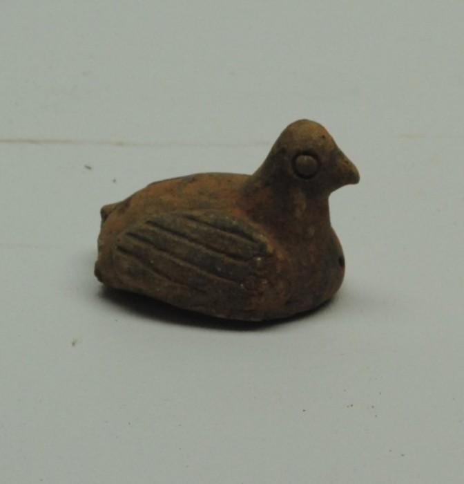 Pre-Columbian Effigy Ceramic of Bird