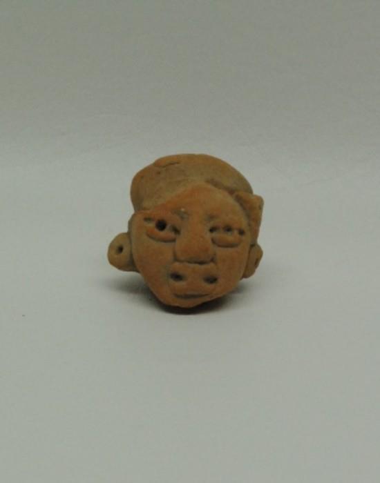 Pre-Columbian Figural Head Effigy