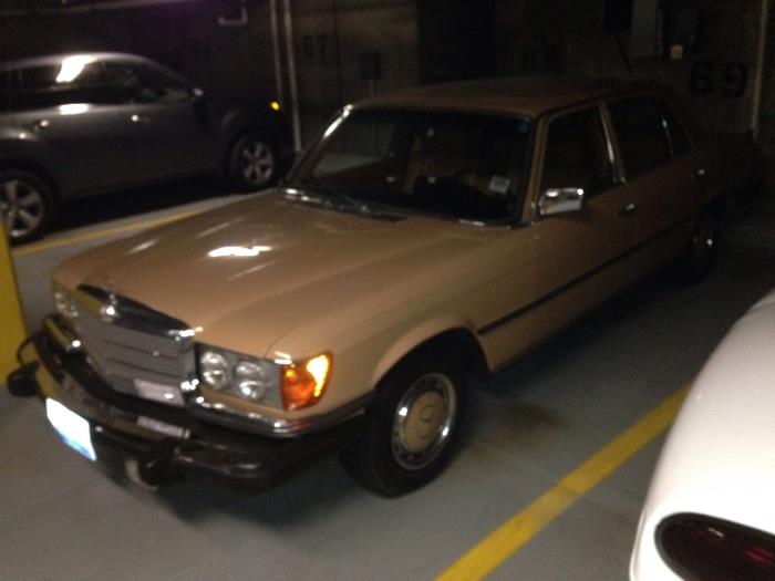 1976 Mercedes Benz 450SEL Automobile with 67,000 miles