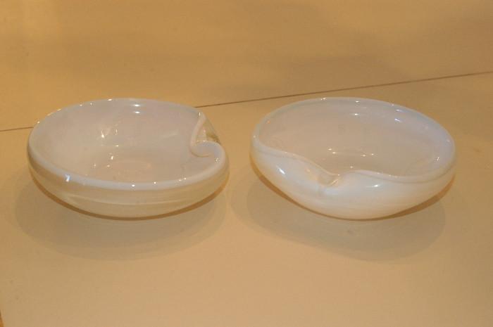 Murano Glass ash trays 