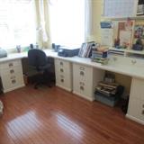 GREAT DESK/STORAGE/WORK AREA