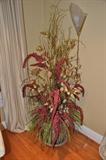 Large floral floor arrangement