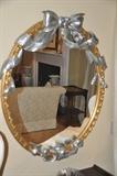 Fantastic gold and silver mirror