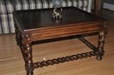 Barley twist legs Hekman coffee table