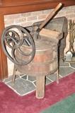 Antique wooden wash tub