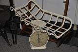 Antique Chatillon baby scale