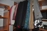 Lots of winter jackets and blazers