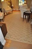 Large custom wool rug